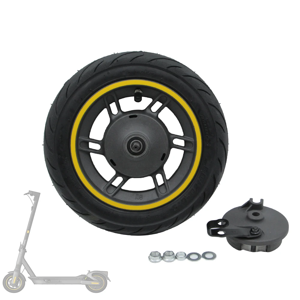 10 Inch Electric Scooter Front Wheel Drum Brake Hub with 60/70-6.5 Outer Tire Inner Tube For Ninebot Max G30 G30D Kickscooter
10 Inch Electric Scooter Front Wheel Drum Brake Hub with 60/70-6.5 Outer Tire Inner Tube For Ninebot Max G30 G30D Kickscooter