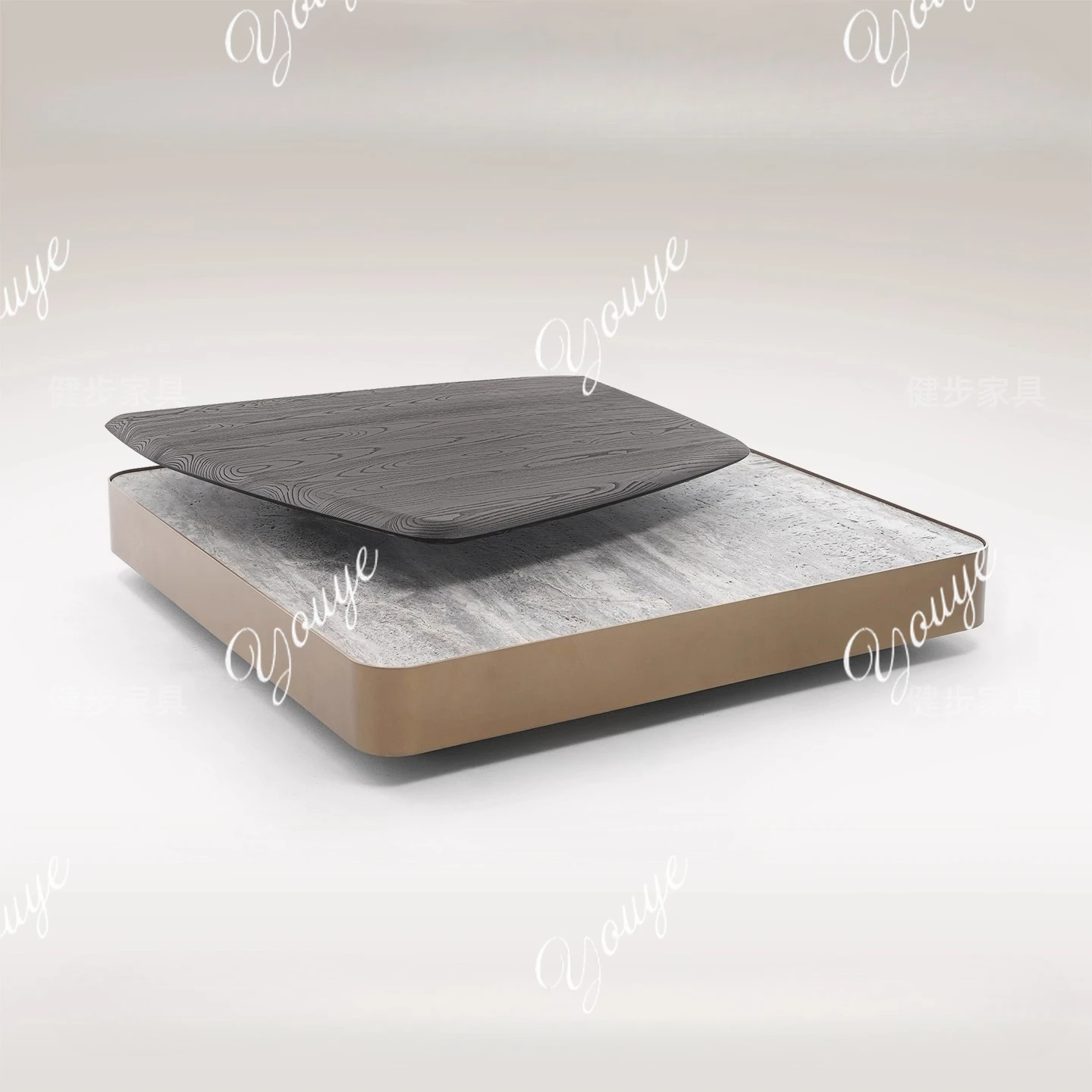 Italian light luxury square coffee table metal frame natural marble texture countertop creative designer light luxury style
Italian light luxury square coffee table metal frame natural marble texture countertop creative designer light luxury style