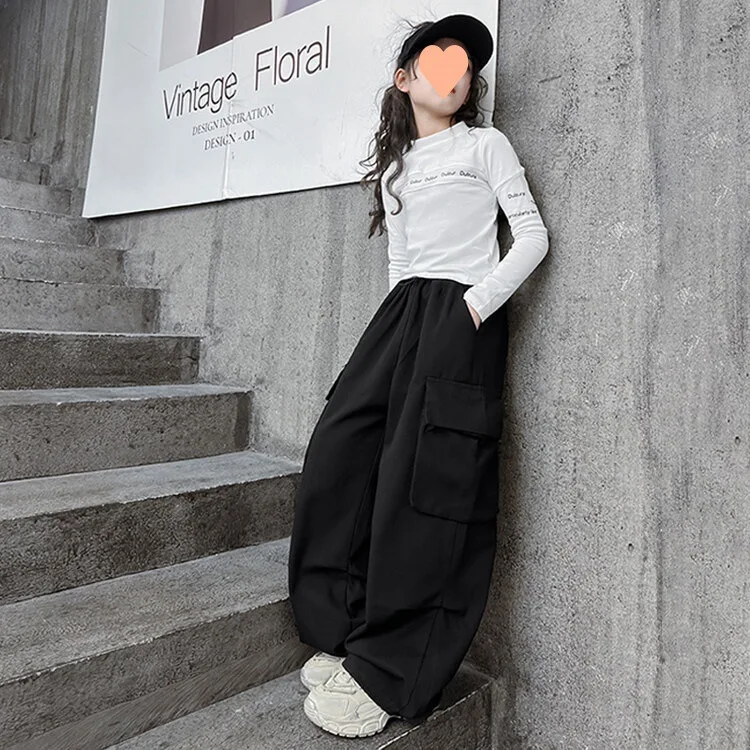 Baby Girl Pants Girls Jeans Spring and Autumn Female Foreign Style 2024 Wide Leg Pants Girls Big Straight Pants Junior Bottom
Baby Girl Pants Girls Jeans Spring and Autumn Female Foreign Style 2024 Wide Leg Pants Girls Big Straight Pants Junior Bottom