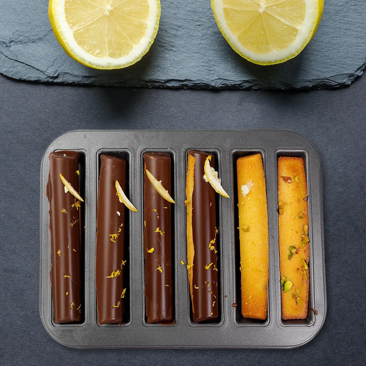 Biscuit Mold Financier Cake Baking Pan Carbon Steel Madeleine Non-stick Mini 3D Cylinder Cake Mold Durable Baking Supplies
Biscuit Mold Financier Cake Baking Pan Carbon Steel Madeleine Non-stick Mini 3D Cylinder Cake Mold Durable Baking Supplies