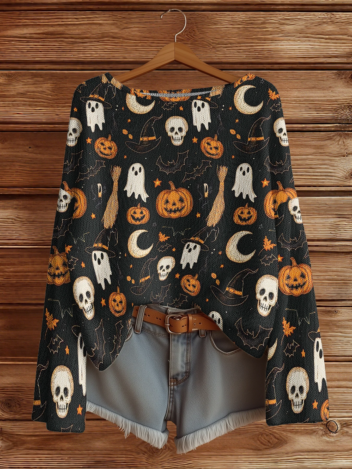 Autumn Winter Knitted sweaters Halloween Vintage Fashion Sweater Streetwear jumpers for girls y2k Tops Halloween Clothes Women
Autumn Winter Knitted sweaters Halloween Vintage Fashion Sweater Streetwear jumpers for girls y2k Tops Halloween Clothes Women