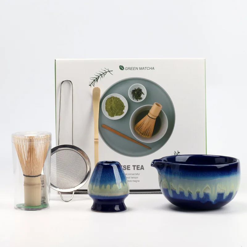 Набор Matcha, полный набор с венчиком Matcha/бамбуковыми ложками, традиционные японские керамические аксессуары для изготовления латте Matcha 
Набор Matcha, полный набор с венчиком Matcha/бамбуковыми ложками, традиционные японские керамические аксессуары для изготовления латте Matcha