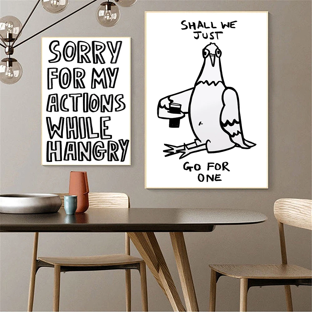 Kitchen Print Retro Cartoon Print Bar Funny Home Decor Gifts Wall Art Quote Pictures Simplicity Dining Room Decoration Painting
Kitchen Print Retro Cartoon Print Bar Funny Home Decor Gifts Wall Art Quote Pictures Simplicity Dining Room Decoration Painting