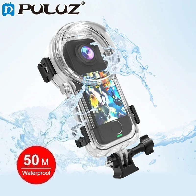 For Insta360 X4 Air 50m Waterproof Sealed Diving Case
For Insta360 X4 Air 50m Waterproof Sealed Diving Case