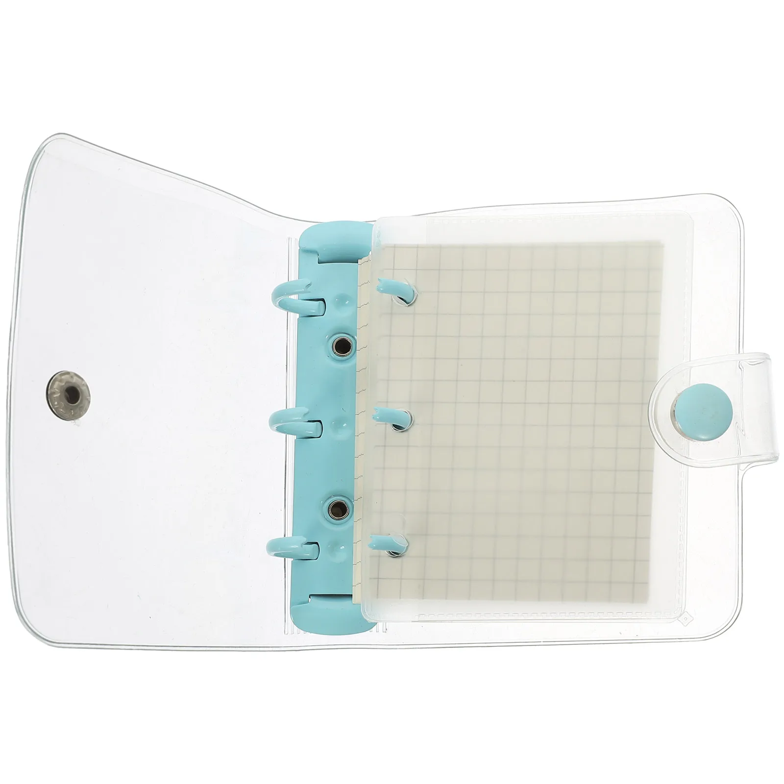 Mini Notebook Small Notepad Binder Blue Multi function Practical Scrapbook Student Compact Lightweight PVC Paper Metal Creative
Mini Notebook Small Notepad Binder Blue Multi function Practical Scrapbook Student Compact Lightweight PVC Paper Metal Creative