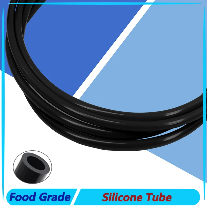 Food Grade Silicone Tube Black Flexible Rubber Hose Aquarium Air Irrigation Pipes Water Connector Garden Hoses 1/3/5/10M
Food Grade Silicone Tube Black Flexible Rubber Hose Aquarium Air Irrigation Pipes Water Connector Garden Hoses 1/3/5/10M