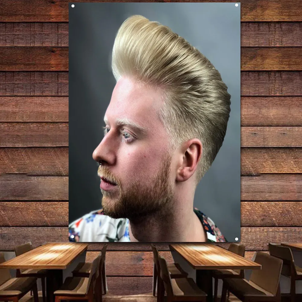 Pompadour Hairstyle For Men Posters & Print Wall Hanging Flag Digital Printing Hairstyling Barber Shop Wall Decor Art Tapestry
Pompadour Hairstyle For Men Posters & Print Wall Hanging Flag Digital Printing Hairstyling Barber Shop Wall Decor Art Tapestry