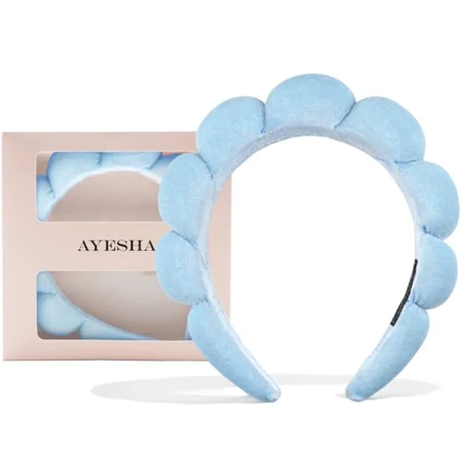 Spa Headband for Women Sponge Headband for Washing Face Clouds Soft Hairband Makeup Headbands for Women Girls Shower Makeup Ski
Spa Headband for Women Sponge Headband for Washing Face Clouds Soft Hairband Makeup Headbands for Women Girls Shower Makeup Ski