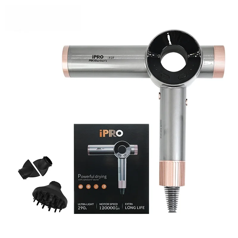 2026 New High-Speed Bladeless Hair Dryer With Brushless Motor, 120000 Rpm, High-Power, Hair Salon Specific, Household 220v
2026 New High-Speed Bladeless Hair Dryer With Brushless Motor, 120000 Rpm, High-Power, Hair Salon Specific, Household 220v