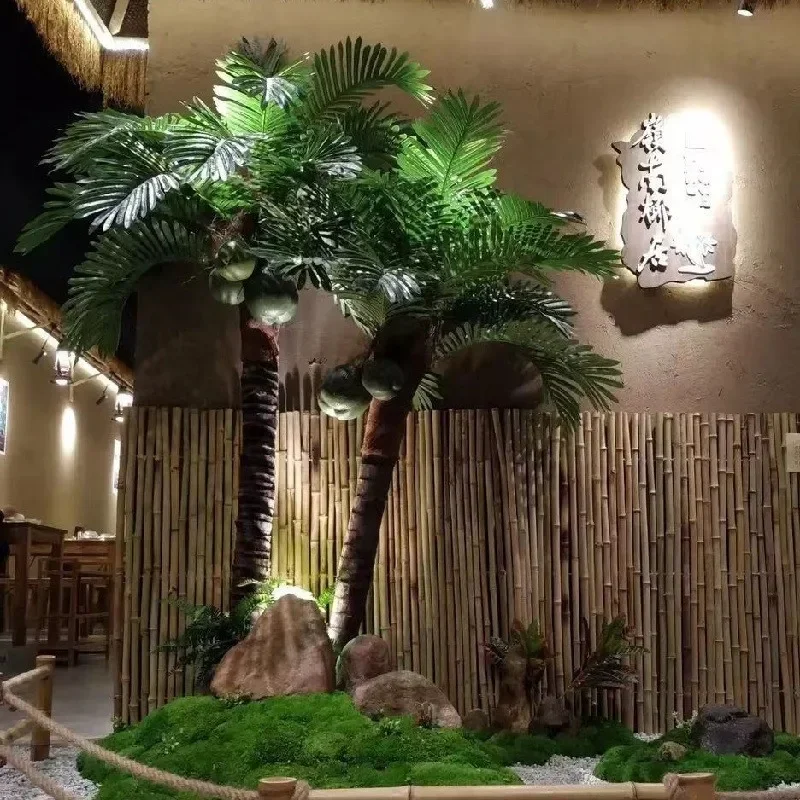 Indoor Landscape Tropical Green Plant Fake Palm Plant Large Decoration Hotel Floor Fake Palm Tree
Indoor Landscape Tropical Green Plant Fake Palm Plant Large Decoration Hotel Floor Fake Palm Tree