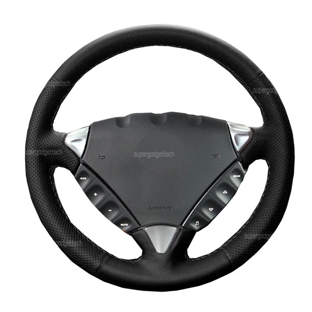 Steering Wheel Cover For Porsche Cayenne S 2003-2010 Black Perforated Leather Steering Wheel Protection Cover
Steering Wheel Cover For Porsche Cayenne S 2003-2010 Black Perforated Leather Steering Wheel Protection Cover