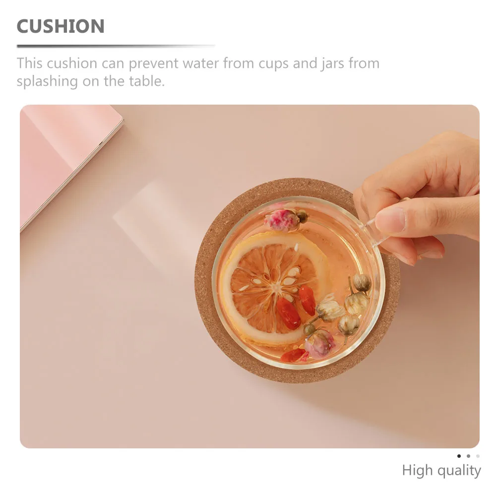 2pcs Coasters Heat Insulation Non S Waterproof Soft Cork Mat for Home Dinner Non S Mug Mat Party Desk Accessories
2pcs Coasters Heat Insulation Non S Waterproof Soft Cork Mat for Home Dinner Non S Mug Mat Party Desk Accessories