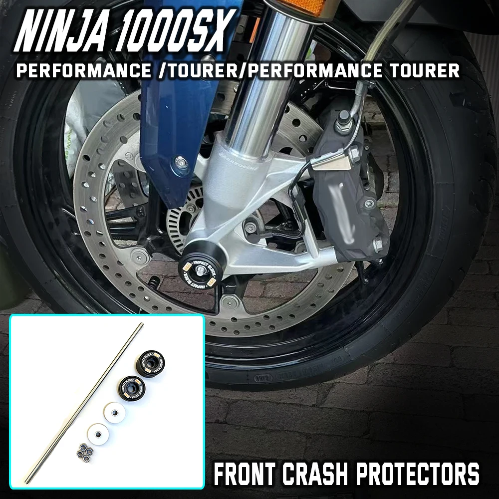 for kawasaki Ninja 1000SX/ Performance/ Tourer (2020-2026) Crash Protector for Fork & Swingarm z1000 Motorcycle Front collision
for kawasaki Ninja 1000SX/ Performance/ Tourer (2020-2026) Crash Protector for Fork & Swingarm z1000 Motorcycle Front collision