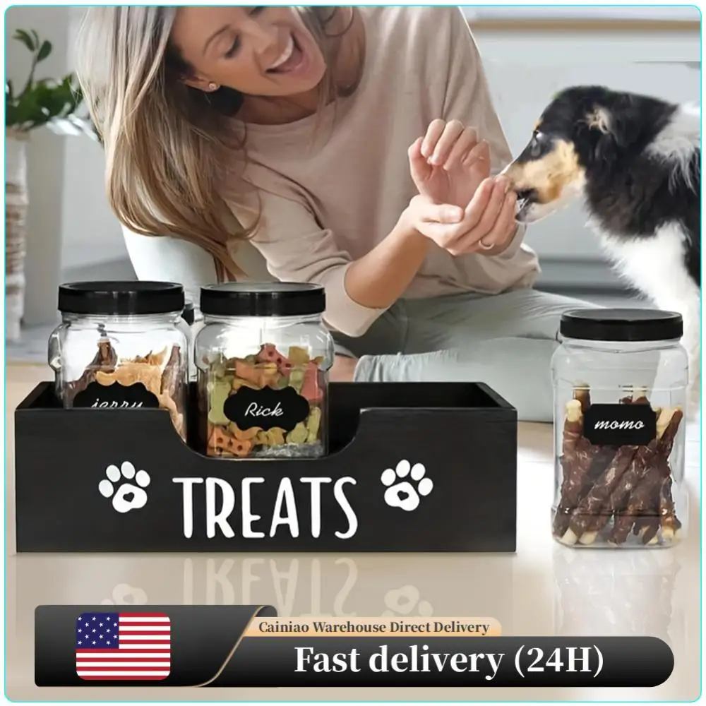 Деревянный контейнер для лакомств для собак, большой емкости, герметичный, для хранения корма, 3 герметичных отделения, органайзер для сохранения свежести, подарок для питомца
Деревянный контейнер для лакомств для собак, большой емкости, герметичный, для хранения корма, 3 герметичных отделения, органайзер для сохранения свежести, подарок для питомца