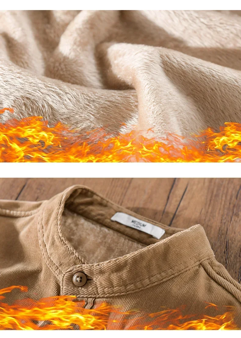 Вельветовые винтажные рубашки, мужские зимние рубашки, утепленная одежда, однотонная флисовая рубашка с карманами, повседневные теплые топы, простые Camisa Hombre
Вельветовые винтажные рубашки, мужские зимние рубашки, утепленная одежда, однотонная флисовая рубашка с карманами, повседневные теплые топы, простые Camisa Hombre