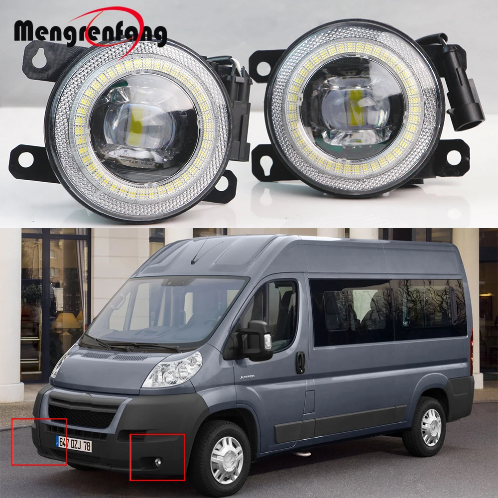 2 X Car Front Bumper LED Fog Light DRL Angel Eye Daytime Running Lamp H11 For Citroen Jumper 290 295 2012 2013 2014 2015 2016
2 X Car Front Bumper LED Fog Light DRL Angel Eye Daytime Running Lamp H11 For Citroen Jumper 290 295 2012 2013 2014 2015 2016