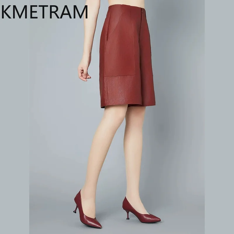 KMETRAM 100% Real Mulberry Silk Women Pants 2026 Summer High-end Straight-leg Knee Length Pants Female Clothing Pantalones Mujer
KMETRAM 100% Real Mulberry Silk Women Pants 2026 Summer High-end Straight-leg Knee Length Pants Female Clothing Pantalones Mujer