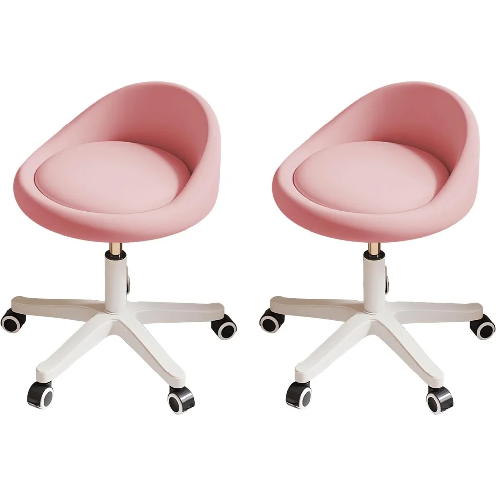 Rolling Stool Set of 2 Rolling Hydraulic Salon Stool with Low Backrest - Adjustable Swivel Chair for SPA, Shop, Salon, Massage
Rolling Stool Set of 2 Rolling Hydraulic Salon Stool with Low Backrest - Adjustable Swivel Chair for SPA, Shop, Salon, Massage