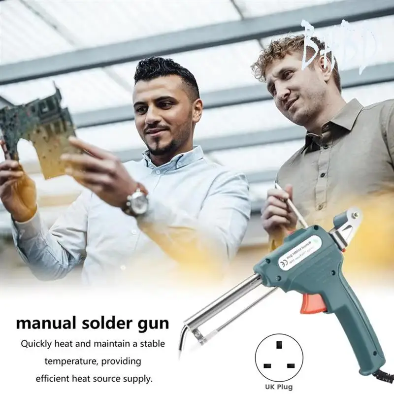 BHBD-Handheld Solder Iron External Heating Manual Welding Kit Adjustable Temperature Precision Welding Tool UK Plug
BHBD-Handheld Solder Iron External Heating Manual Welding Kit Adjustable Temperature Precision Welding Tool UK Plug