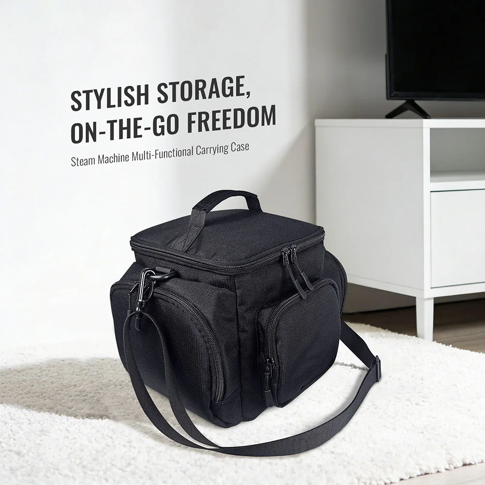 Storage Bag For Steam Machine Multi-functional Waterproof Zipper Diagonal Span Travel Carrying Case With Shoulder Strap
Storage Bag For Steam Machine Multi-functional Waterproof Zipper Diagonal Span Travel Carrying Case With Shoulder Strap