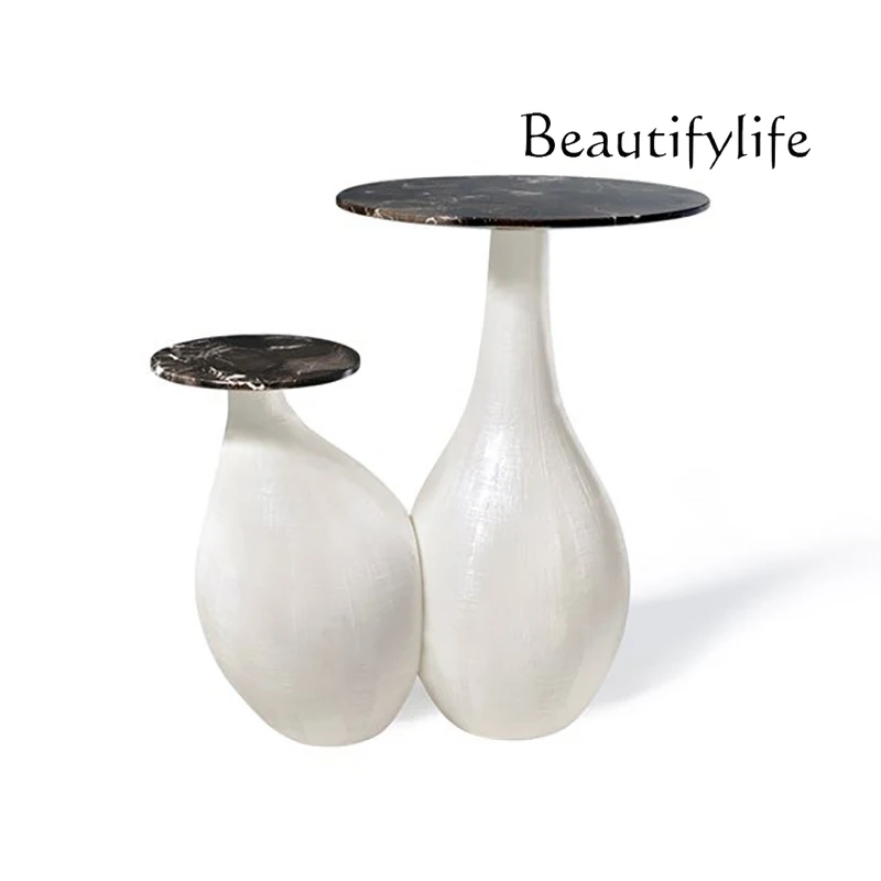 Fashion creative designer living room bedroom personality art mushroom marble coffee table
Fashion creative designer living room bedroom personality art mushroom marble coffee table