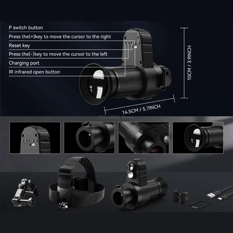 Multiple Purpose Nocturnalvision Single Lens Highlighting 300m Observation Extent
Multiple Purpose Nocturnalvision Single Lens Highlighting 300m Observation Extent