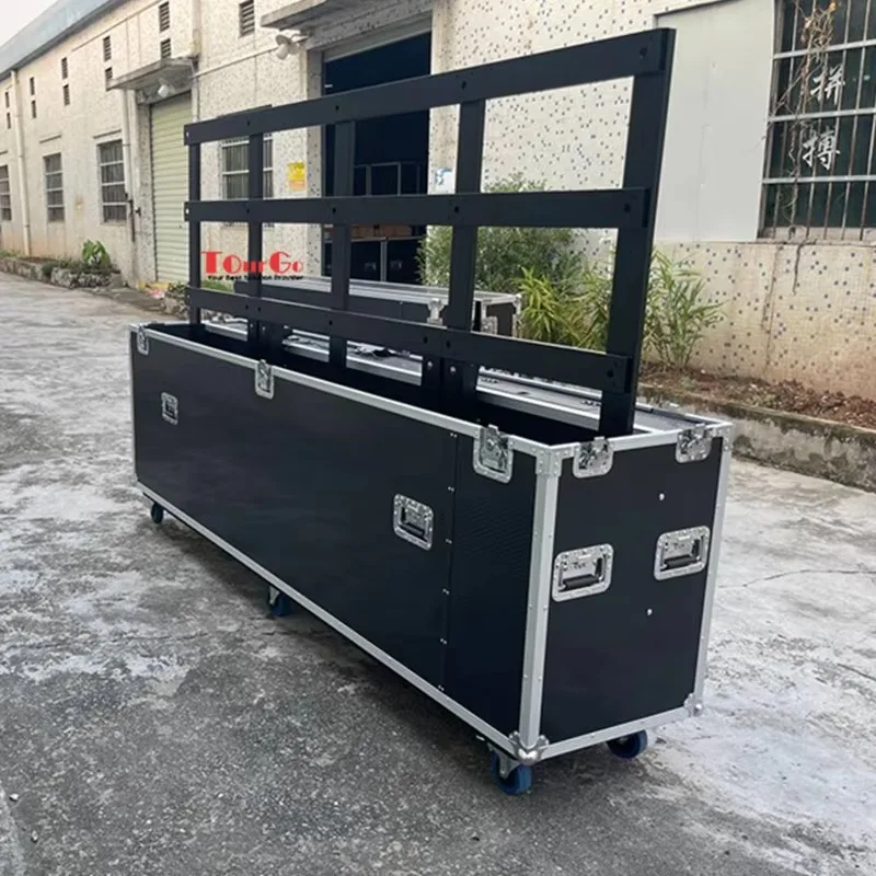 Индивидуальный большой моторизованный футляр для светодиодных экранов с двойными подъемными стойками
Индивидуальный большой моторизованный футляр для светодиодных экранов с двойными подъемными стойками