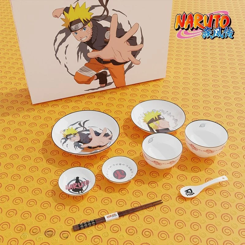 New NARUTO Uzumaki Naruto Uchiha Itachi Movie Peripheral Cartoon Tableware High-value Couple Home Dinner Plate Rice Bowl Set
New NARUTO Uzumaki Naruto Uchiha Itachi Movie Peripheral Cartoon Tableware High-value Couple Home Dinner Plate Rice Bowl Set