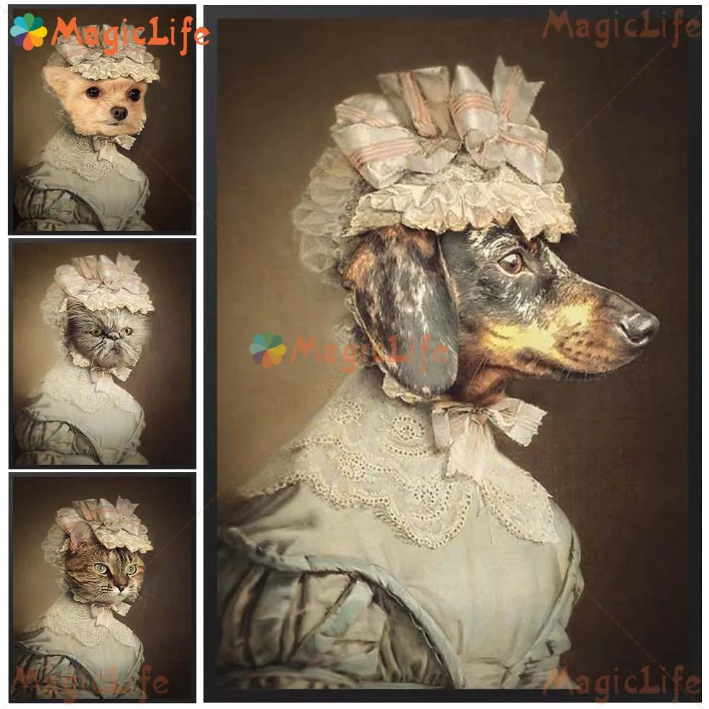 Custom Dog Cat Animal Funny Portrait Gift Poster Wall Art Canvas Painting Posters Wall Pictures For Living Room Decor Unframed
Custom Dog Cat Animal Funny Portrait Gift Poster Wall Art Canvas Painting Posters Wall Pictures For Living Room Decor Unframed