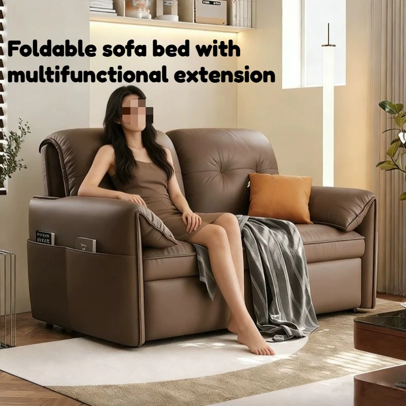 Modern Foldable Sofa Bed Recliner Multi-functional Italian Luxury Sofa Bed Living Room 2 Seater Divano Letto Home Furniture
Modern Foldable Sofa Bed Recliner Multi-functional Italian Luxury Sofa Bed Living Room 2 Seater Divano Letto Home Furniture