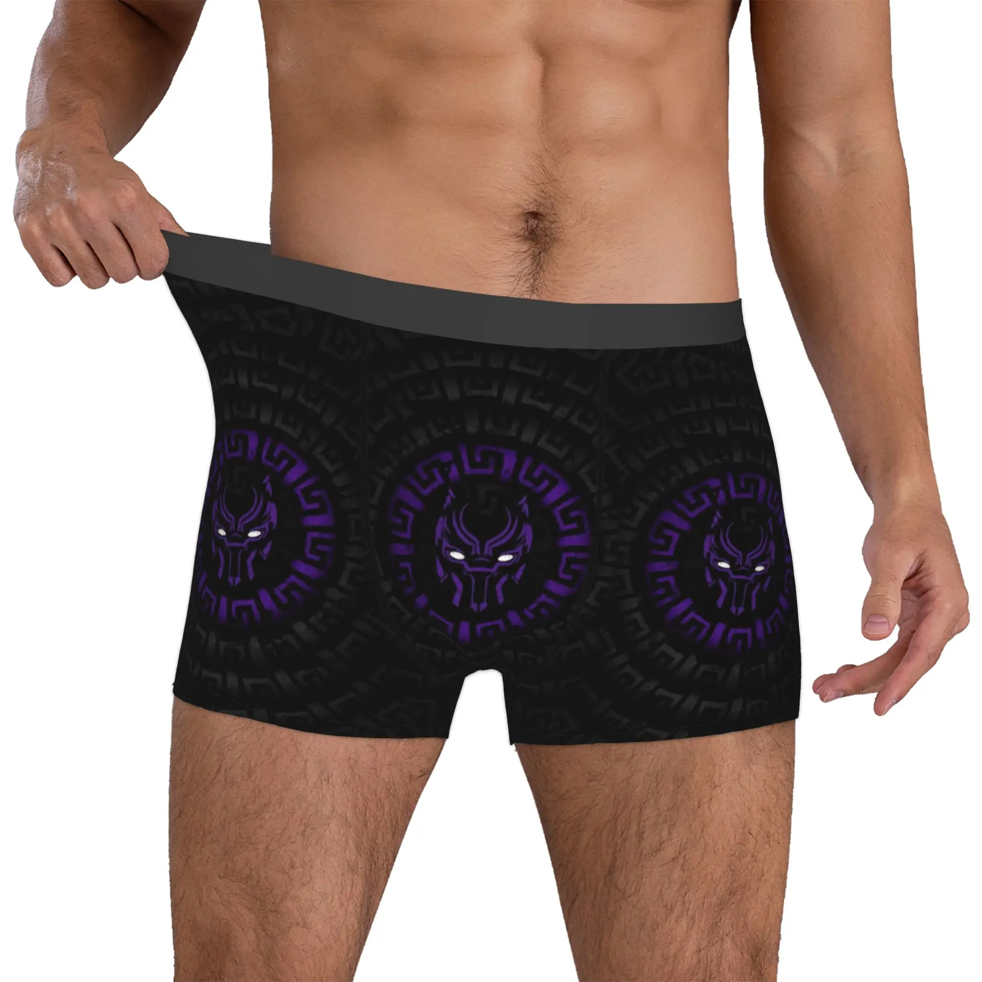 Custom Male Funny Black Anime Panther Underwear Boxer Briefs Breathable Shorts Panties Underpants
Custom Male Funny Black Anime Panther Underwear Boxer Briefs Breathable Shorts Panties Underpants