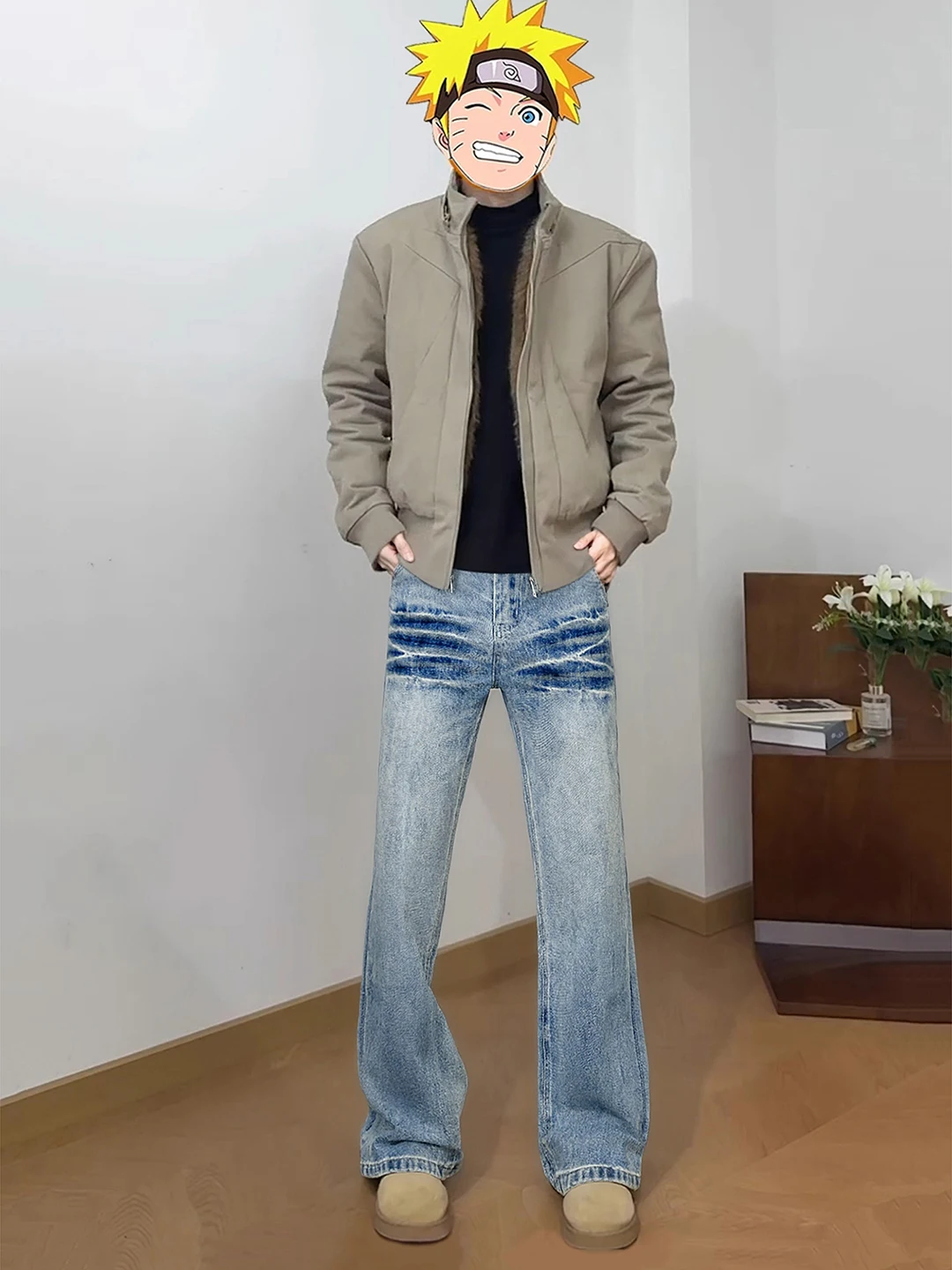 Мужские джинсы Cleanfit Bootcut с флисовой подкладкой, зимние, повседневные, с высокой талией, для города, на каждый день
Мужские джинсы Cleanfit Bootcut с флисовой подкладкой, зимние, повседневные, с высокой талией, для города, на каждый день