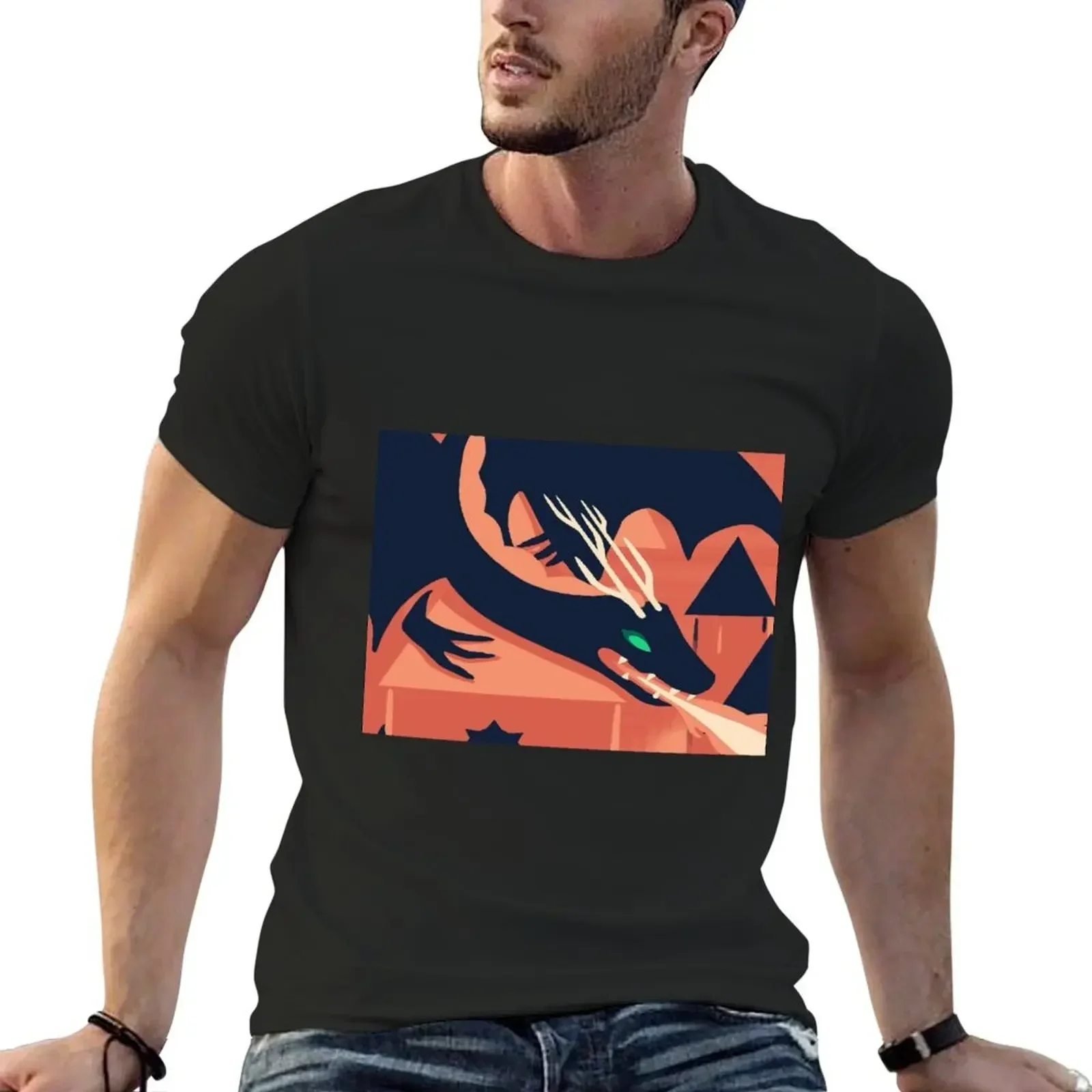 The green-eyed dragon T-Shirt oversized graphic t shirt vintage shirts graphic tee men workout shirt
The green-eyed dragon T-Shirt oversized graphic t shirt vintage shirts graphic tee men workout shirt