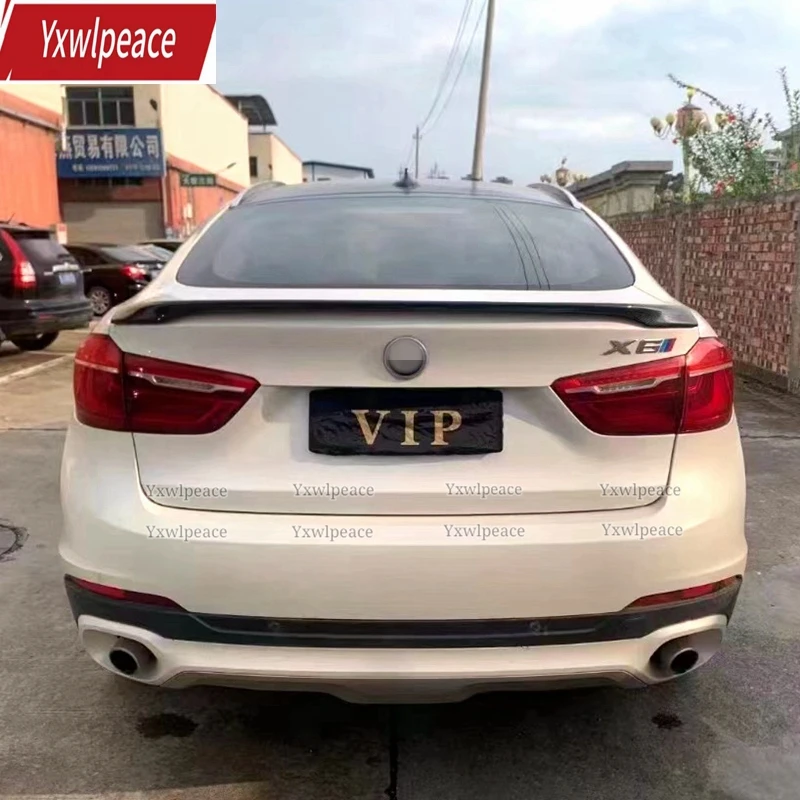 MP Style Real Carbon Fiber Rear Trunk Spoiler Trunk Lid Wing Car Accessories For BMW X6 F16 2015 2016 2017 2018 2019
MP Style Real Carbon Fiber Rear Trunk Spoiler Trunk Lid Wing Car Accessories For BMW X6 F16 2015 2016 2017 2018 2019