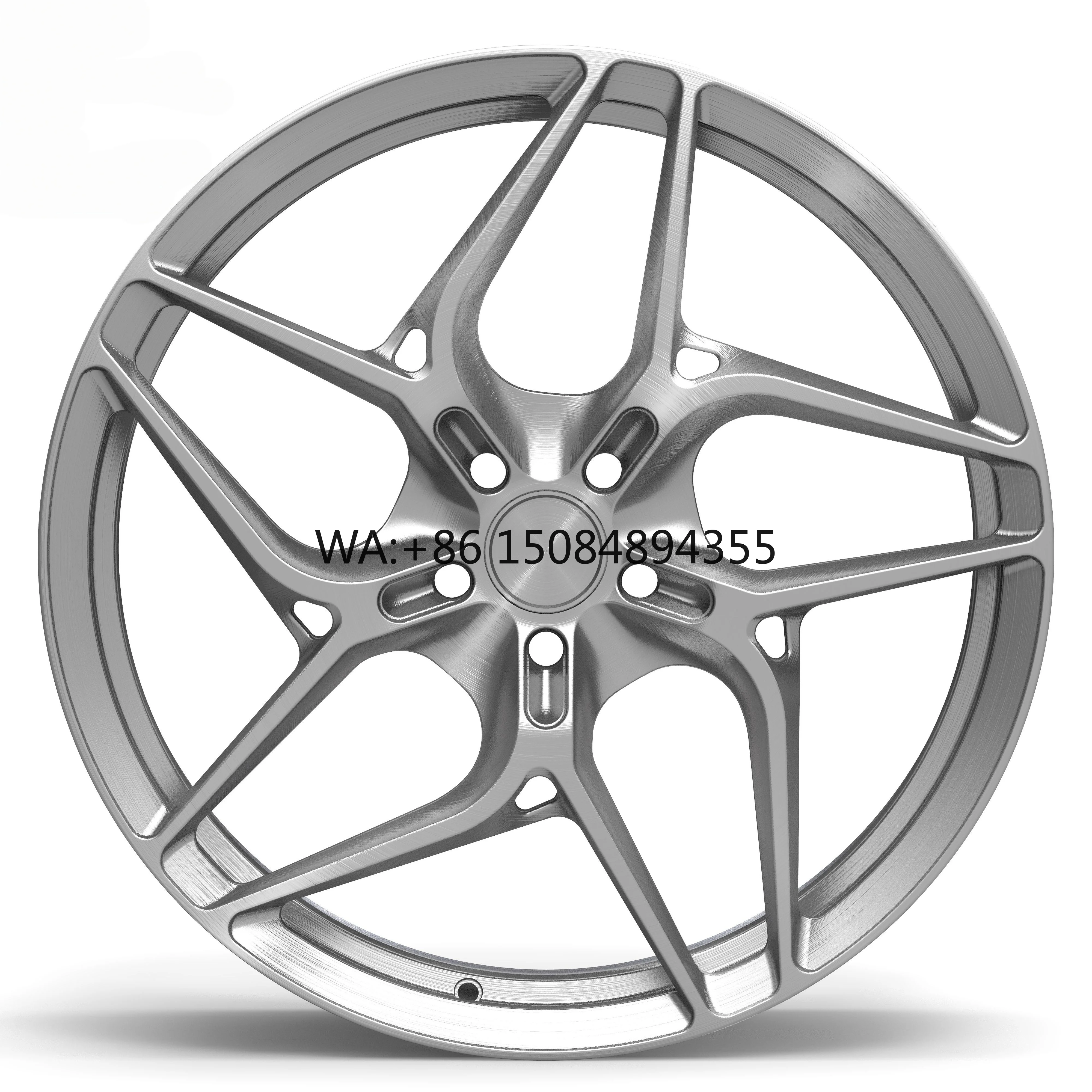 18-24 Inch Forged Aluminum Alloy Wheels ET40 Multi Spoke Brushed Finish High Strength Performance Rims
18-24 Inch Forged Aluminum Alloy Wheels ET40 Multi Spoke Brushed Finish High Strength Performance Rims