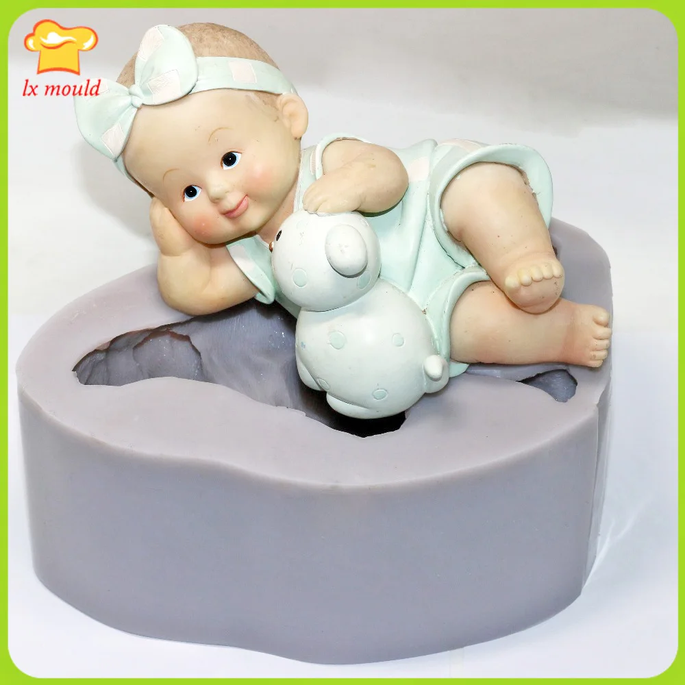3D Doll Silicone Candle Mold Bow Girl Baby Hold Muppet Cartoon Baking Decorative Mould Aromatherapy Plaster Resin Wax Soap
3D Doll Silicone Candle Mold Bow Girl Baby Hold Muppet Cartoon Baking Decorative Mould Aromatherapy Plaster Resin Wax Soap