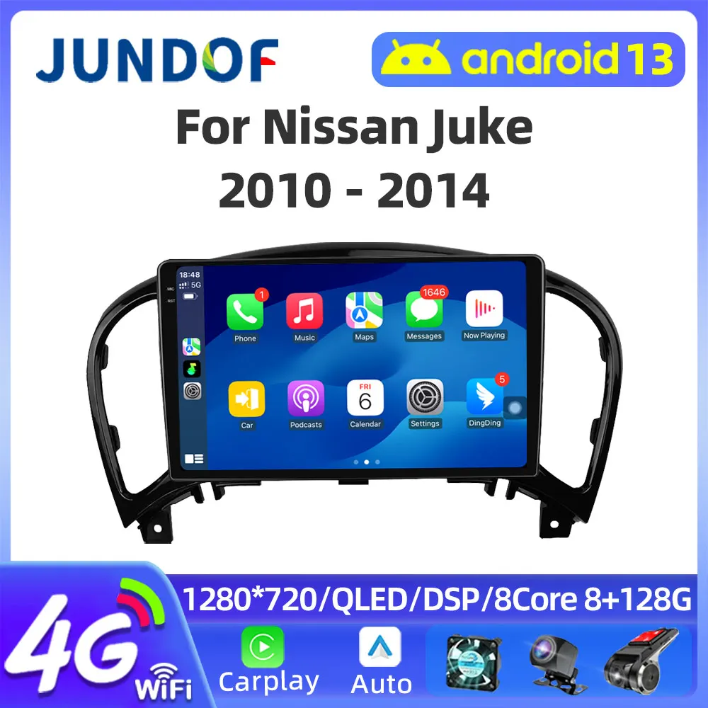 For Nissan Juke 2010 - 2014 Carplay Android Auto Multimedia GPS Navigation Radio Player Video Stereo Wireless Tools Fan
For Nissan Juke 2010 - 2014 Carplay Android Auto Multimedia GPS Navigation Radio Player Video Stereo Wireless Tools Fan