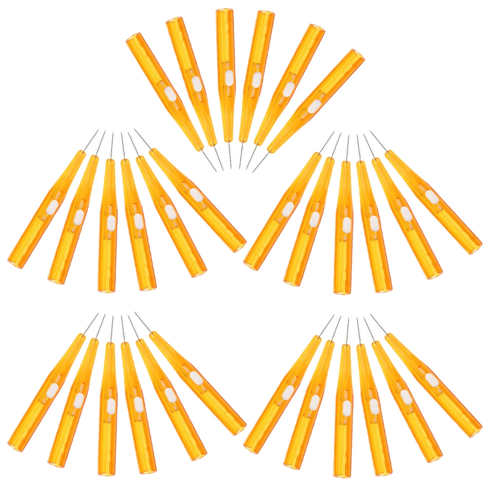 30pcs Interdental Brushes 0.8mm Green Retractable Cleaning Tooth Gaps Dental Hygiene Supplies Portable Braces Brush
30pcs Interdental Brushes 0.8mm Green Retractable Cleaning Tooth Gaps Dental Hygiene Supplies Portable Braces Brush
