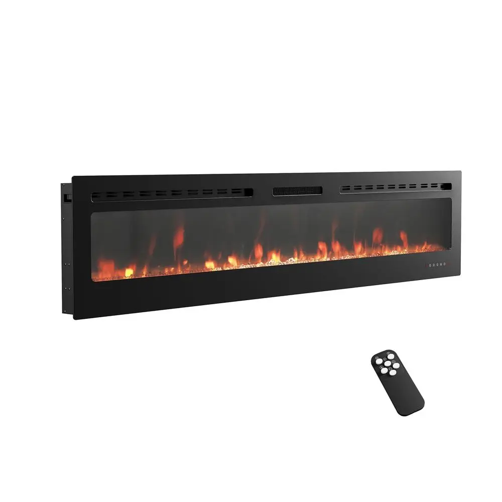 Inch Wall Mounted Fireplace, Recessed Electric Fireplace, Remote or Touch Screen Control with Timer Adjustable Flame, Colors am
Inch Wall Mounted Fireplace, Recessed Electric Fireplace, Remote or Touch Screen Control with Timer Adjustable Flame, Colors am