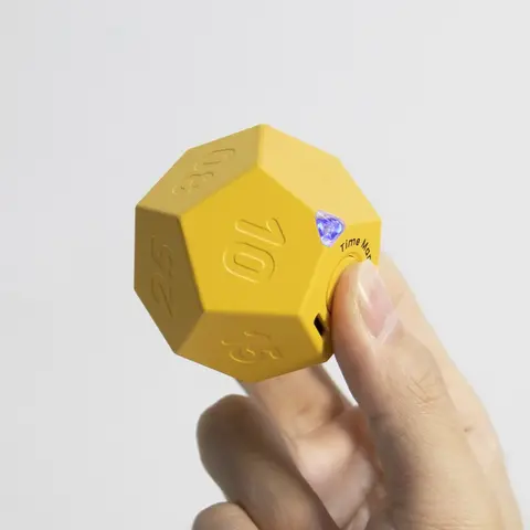 Kitchen Pomodoro Timer 12 Sided Cooking Study Timer Minimalist Design Flip Timer For Students