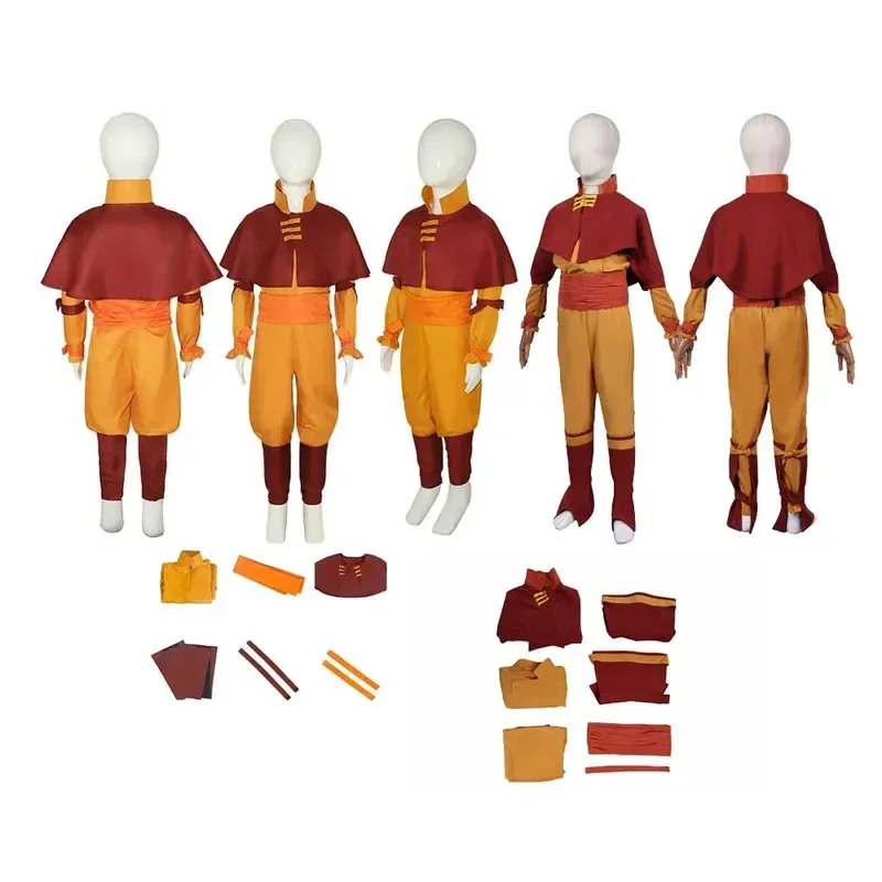 Fantasia Outfits Disguise Costume Aang Cosplay Children Role Play Kids Avatar Anime Last Airbender Halloween Carnival Party Suit
Fantasia Outfits Disguise Costume Aang Cosplay Children Role Play Kids Avatar Anime Last Airbender Halloween Carnival Party Suit
