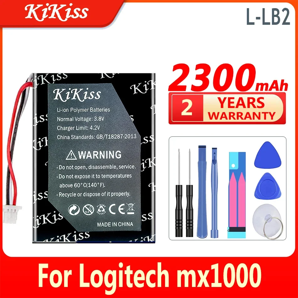 2300mAh KiKiss New Battery L-LB2 LLB2 For Logitech M-RAG97 MX1000 wireless mouse Bateria
2300mAh KiKiss New Battery L-LB2 LLB2 For Logitech M-RAG97 MX1000 wireless mouse Bateria