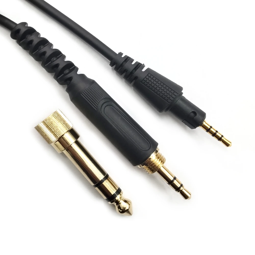 Elastic Headphone Upgrade Cable High-extensional spiral Cable 3.5MM + 6.35MM to 2.5MM jack Plug for Pioneer HDJ-CUE1 X7 S7 X5
Elastic Headphone Upgrade Cable High-extensional spiral Cable 3.5MM + 6.35MM to 2.5MM jack Plug for Pioneer HDJ-CUE1 X7 S7 X5