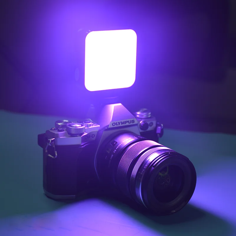 6W RGB Video Light 2500K-9000K CRI95 Dimmable LED Light 1200mAh Rechargeable Battery OLED Display 800LUX/0.5m Portable Light
6W RGB Video Light 2500K-9000K CRI95 Dimmable LED Light 1200mAh Rechargeable Battery OLED Display 800LUX/0.5m Portable Light