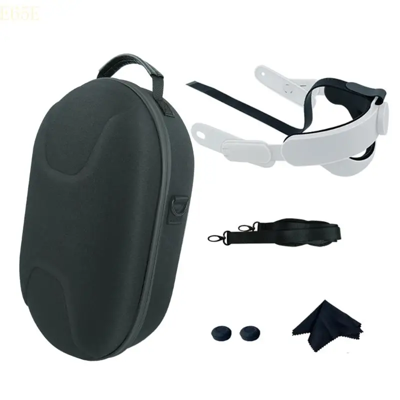 E65E K3 Head Stare Strap Сумка для хранения повязки на голову для Quest 3 Улучшенный комфорт
E65E K3 Head Stare Strap Сумка для хранения повязки на голову для Quest 3 Улучшенный комфорт