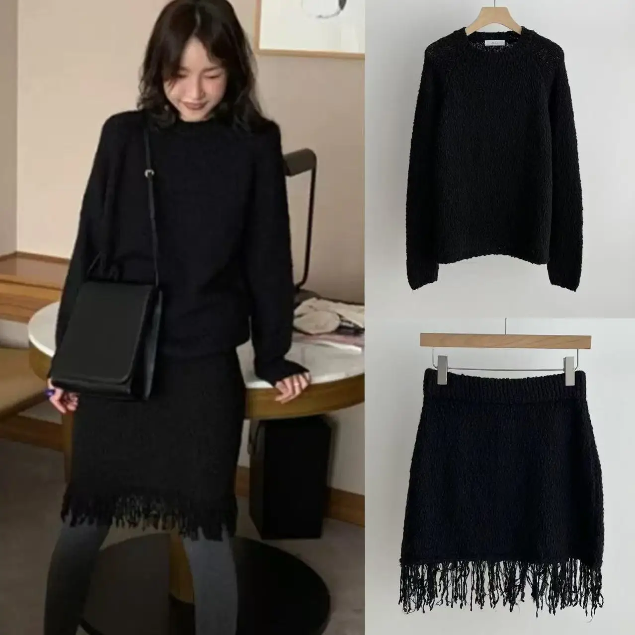 Круглая трикотажная юбка с кисточками, комплект с эластичной резинкой на талии и высокой талией, цветная длинная свеч, простой Sle, осень-зима, Sp...
Круглая трикотажная юбка с кисточками, комплект с эластичной резинкой на талии и высокой талией, цветная длинная свеч, простой Sle, осень-зима, Sp...