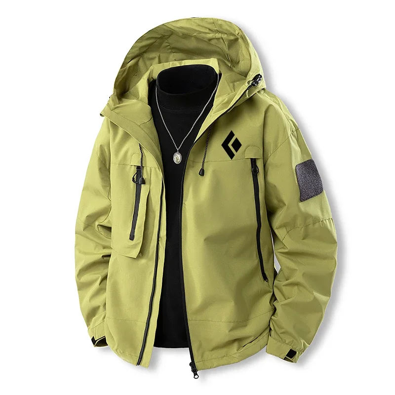 Men's and women's waterproof and windproof coat. Outdoor luxury hiking and camping tactical hooded coat. Lightweight breathable
Men's and women's waterproof and windproof coat. Outdoor luxury hiking and camping tactical hooded coat. Lightweight breathable