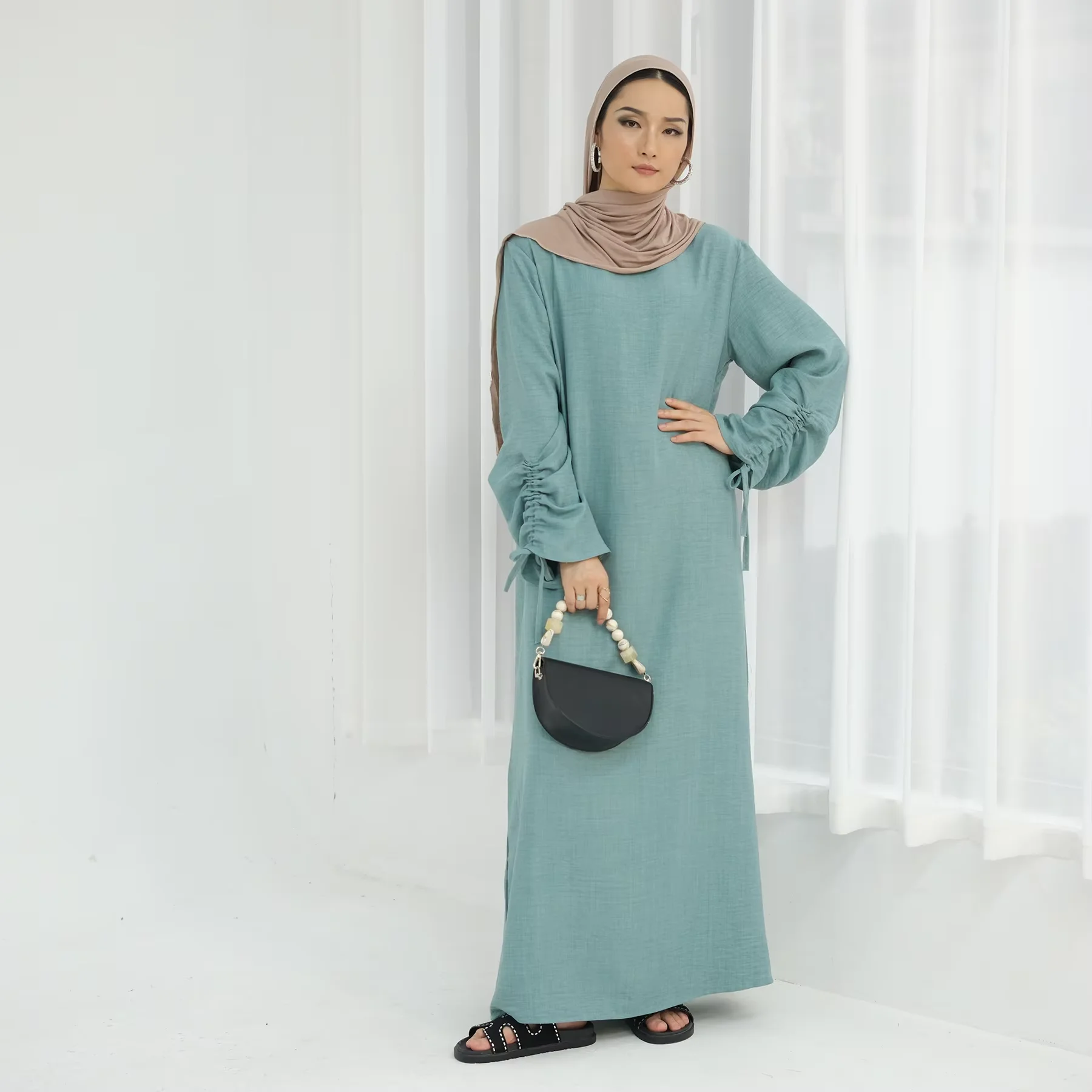 Muslim Abaya for Women Crepe Islamic Clothing Dresses Plain Basic Long Dress Dubai Turkish Modest Kafan Hijab Robe Eid Ramadan
Muslim Abaya for Women Crepe Islamic Clothing Dresses Plain Basic Long Dress Dubai Turkish Modest Kafan Hijab Robe Eid Ramadan