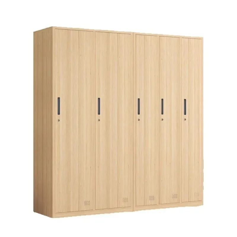 Wood grain transfer locker Iron cabinet Gym Bathroom Locker Office Staff dormitory Wardrobe with lock
Wood grain transfer locker Iron cabinet Gym Bathroom Locker Office Staff dormitory Wardrobe with lock