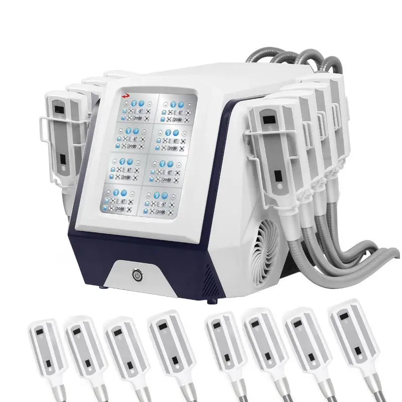 New Design 2 In 1 Cryotherapy Slimming Machine Skin Tightening With Cold Heating 8 in 1 Plates Fat Freezing Pads Weight Loss
New Design 2 In 1 Cryotherapy Slimming Machine Skin Tightening With Cold Heating 8 in 1 Plates Fat Freezing Pads Weight Loss